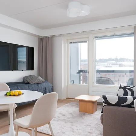 Lutakko Sky Sauna, Free Parking, Balcony View Rahulihomes 公寓 Jyväskylä