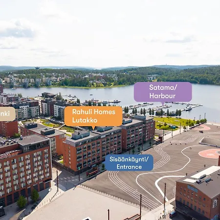 Lutakko Sky Sauna, Free Parking, Balcony View Rahulihomes Jyväskylä