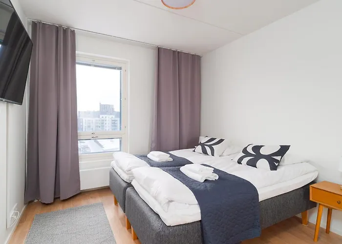 Apartamento Lutakko Sky Sauna, Free Parking, Balcony View Rahulihomes