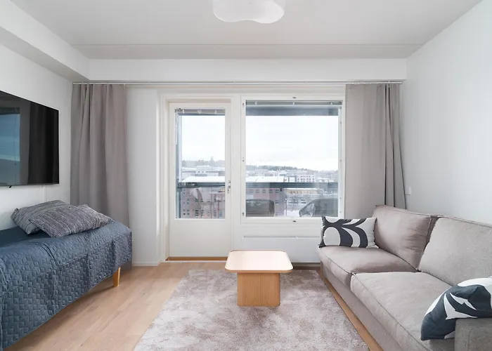 Lutakko Sky Sauna, Free Parking, Balcony View Rahulihomes Apartamento Jyväskylä